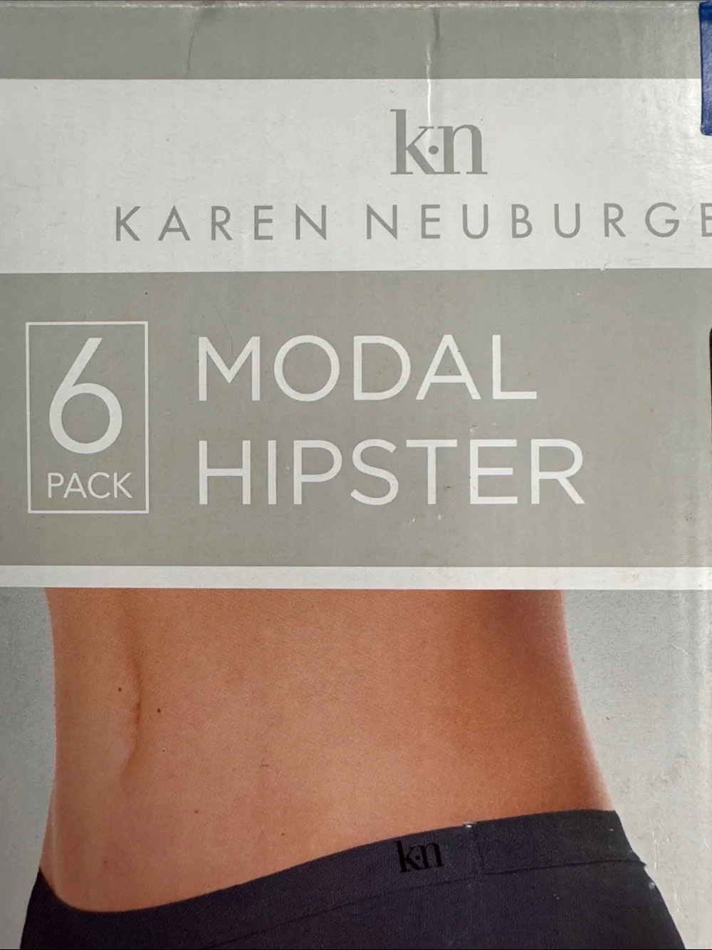 Karen Neuburger Modal Hipster 6-Pack - Black, Gray, Pink, Cream, Tan
